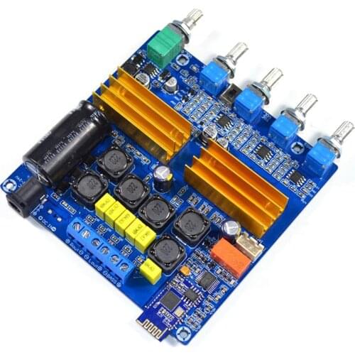 TPA3116 100W+2*50W 5.0 QCC3003 Bluetooth 2.1HIFI Digital Power Amplifier Board w/PCM5102 DAC Decoder Board