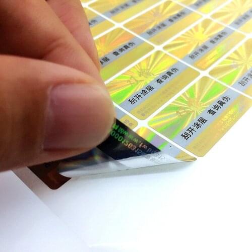 Clear Transparent Matte Adhesive Sticker Label Sheet Permanent Sticker Printing In Roll