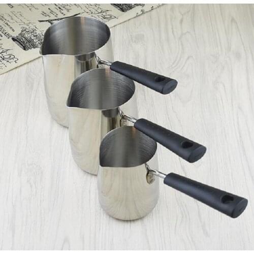 DIY Candle Soap Melts Pot Scented Wax Melts Metal Coffee Toroid Pitcher Latte Milk Frothing Jug Bakelite Handle Wax Melting Pot