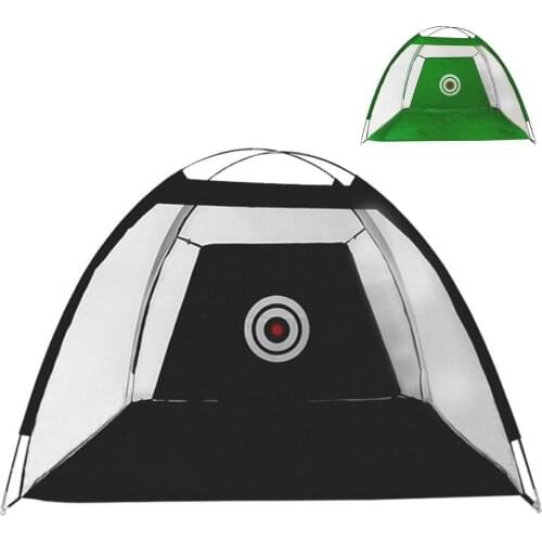 Outdoor Golf Practice Net Tent Golf Hitting Cage Garden Grassland Practice Tent Training Equipment Mesh Outdoor Golf Accessories