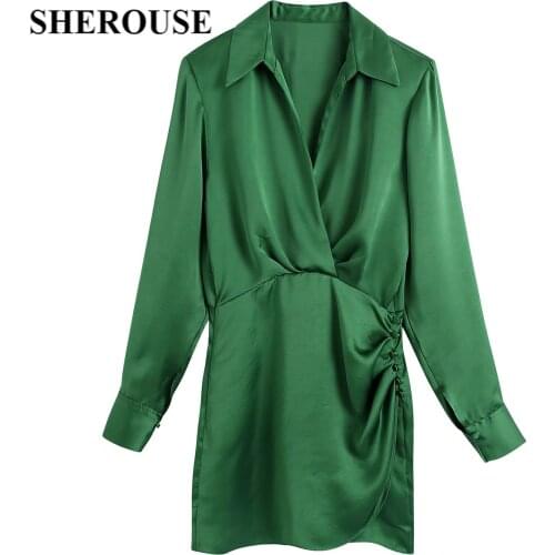 Sherouse Fashionable Shirt Dresses