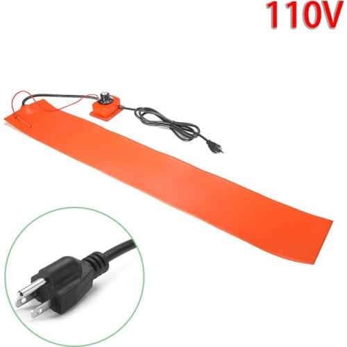 Silicone Rubber 15x91.5cm 110V, 220V 1200W Silicone Heating Pad For Guitar Side Bending W/ Controller