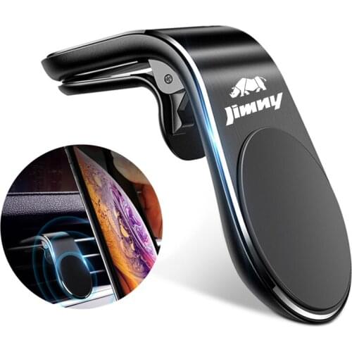 Car Styling Metal Magnetic Car Phone Holder for Suzuki jimny swift vitara samurai grand vitara sx4 alto v strom 650 Accessories