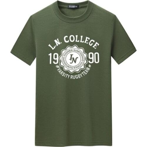 SWENEARO Men's T-shirts With Inscriptions