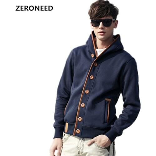 Treesolo Men's Sweatshirts With Collar