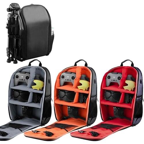 Protective Case Backpack Storage Bag Travel Bag Carrying Case for FPV Combo Aircraft Accessories