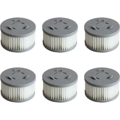6 PCS HEPA Filter for Xiaomi JIMMY JV85/JV85 Pro/H9 PRO Handheld Wireless Vacuum Cleaner