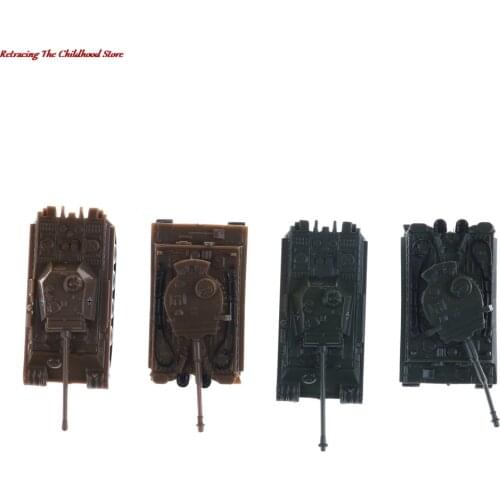 1Pcs 1:144 Scale Finished Model Toy 4D Sand Table Plastic Tiger Tanks World War II Germany Panther Tank