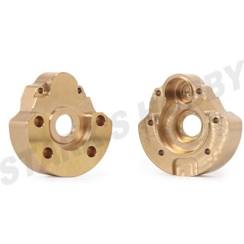 Heavy Brass Outer Portal Drive Housing Counterweight for 1/10 RC Crawler Redcat GEN8 Upgrade Parts