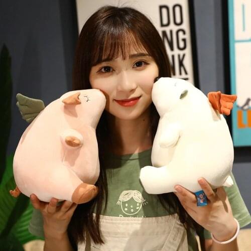 1pc 23/32/45cm Lovely Polar Bear & Pig & Elephant Plush Dolls Funny Animal Plush Pillow Stuffed Soft Plush Toys for Children