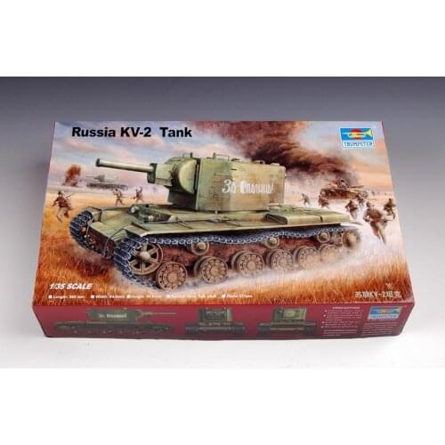 Trumpeter 00312 1/35 Russia KV-2 Tank - Scale Model Kit