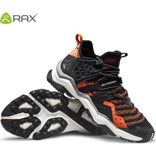 Rax Men Hiking Shoes Spring New Breathable Outdoor Sports Sneakers for Men Mountain Shoes Trekking Sports Shoes Male