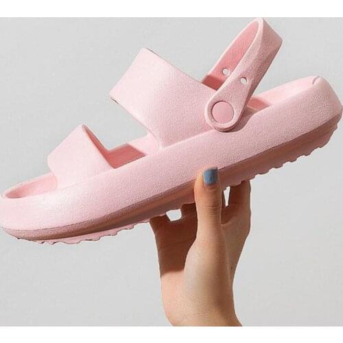 COSMAGIC New Summer EVA Sandals Casual Beach Women Outside Non-slip Men Soft Sole Indoor Sandalias Shoe