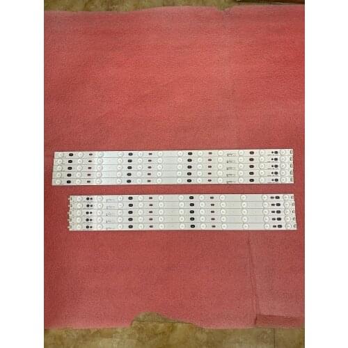 New Kit 10pcs LED backlight strip for LED58R5500F V580HK1-L06 V580H1-LD6-TLDC2 V580H1-LD6-TRDC2 V580H1-LD6-TLDC3 TRDC3