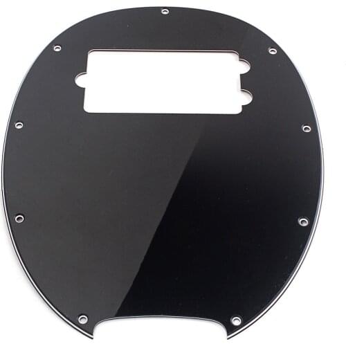 Plastic 3ply Pickguard Scratch Plate for Music Man 4 String Bass Guitar Parts