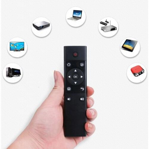 Portable 2.4G Wireless Remote Control Mouse Wireless Remote Controller with USB 2.0 Receiver For Android Mi Tv box X96 H96