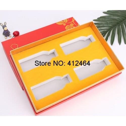 Luxury White Print Paper Necklace Packaging Gift Marble Jewelry Box,Gift box with EVA Packaing ---PX11619