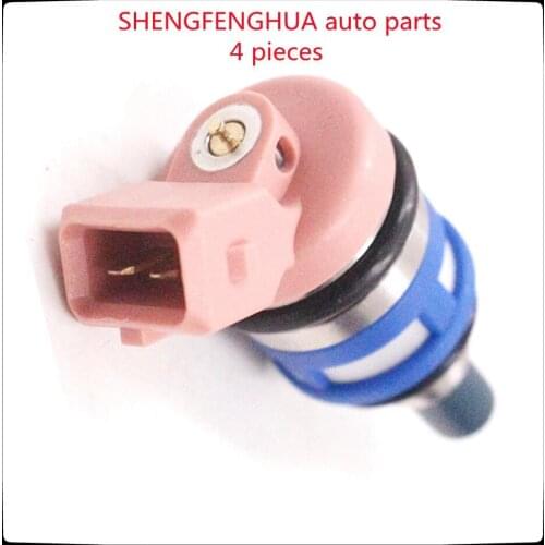 SHENGFENGHUA 4pcs New OEM 1660085E06 Fits for Nissan Maxima II (J30) 3.0 i Saloon 1988-1994 New Fuel Injector