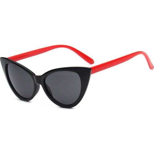 Women Cat Eye Shades Luxury Brand Designer Ladies Cateye Sunglasses Vintage Shades UV400 Feminino Eyewear Oculos De Sol