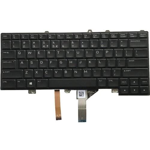 SZWXZY New Genuine Original For Dell Alienware 15 R3 Laptop Keyboard US English CN-0XJYDD 0XJYDD XJYDD With Backlight 131Q71A01