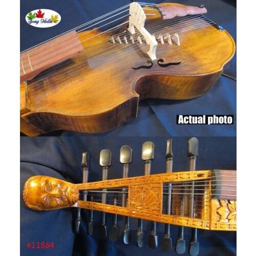 Hand made tenor gamba SONG Maestro 6x10 strings 21 "(533) BARYTON #11864