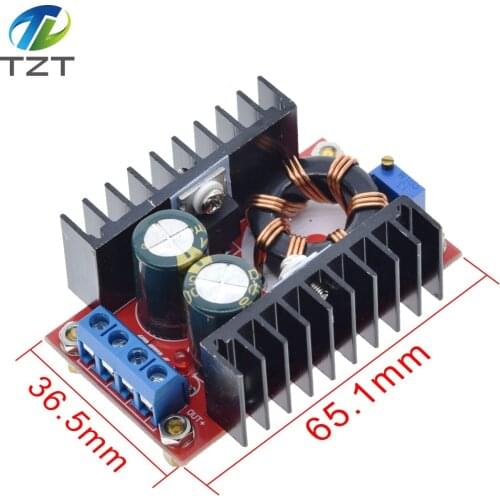 TZT 150W Boost Converter DC to DC 10-32V to 12-35V Step Up Voltage Charger Module DC-DC