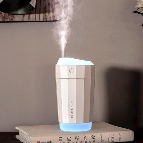 230ML Wireless Air Humidifier USB Aroma Diffuser Rechargeable1200mAh Built-in Battery Portable Car Ultrasonic Humidificador