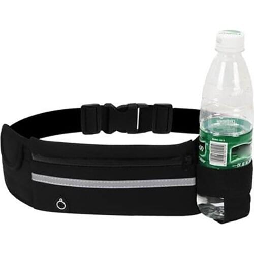 Waterproof Running Waist Bag Canvas Sports Jogging Portable Outdoor Phone Holder Belt Bag Women Men Fitness Sport Accessories