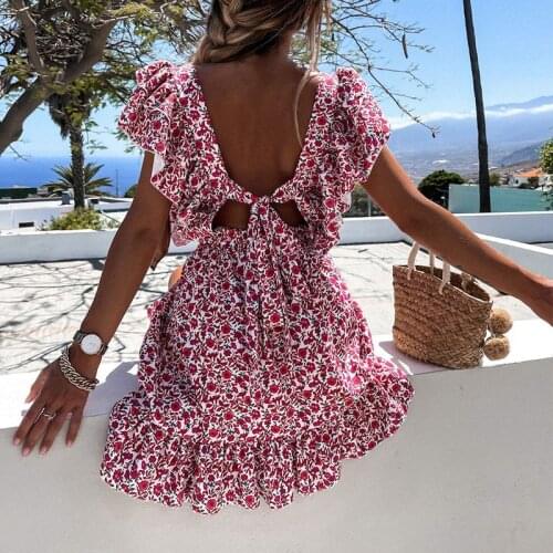 WSNG Summer Dresses With Print