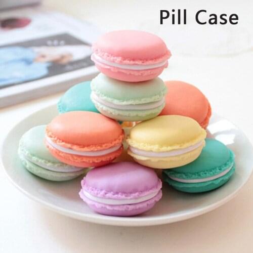 1PCS Pill Case Pill Organizer Medicine Box Drugs Pill Container Round Plastic Storage Candy Color For Pill 2 Size