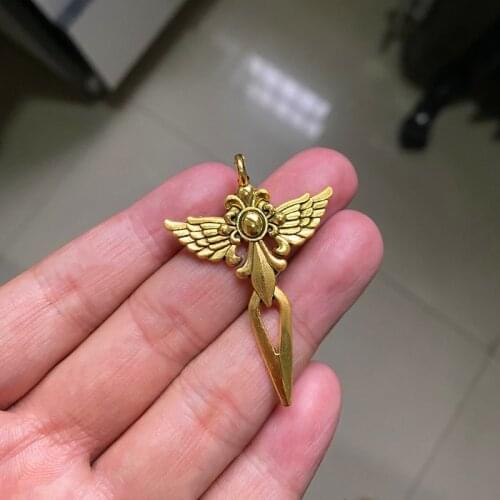 12Pcs 47x34mm Cross Connector Charms Pendants Antique Gold Tone Jewelry Making DIY Bracelet Necklace Handmade Craft