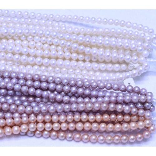 AA++ 6strands 8mm round natural freshwater pearl natural pearls beads