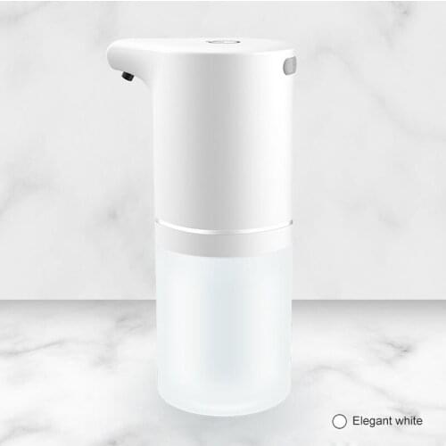 350ml Automatic Foam Soap Dispenser White Intelligent Induction Liquid Hand Washing Machine Bathroom Accessories Smart Home