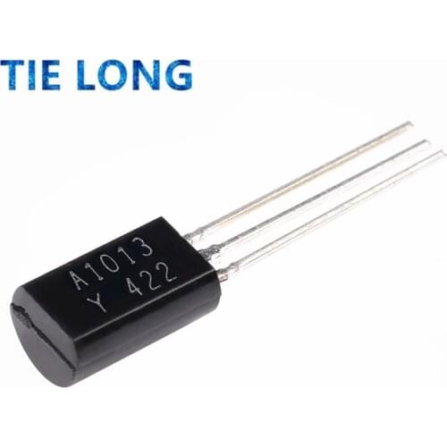 50PCS 2SA1013 TO92 A1013 TO-92 Bipolar Transistors - BJT Transistor PNP 160V 1A