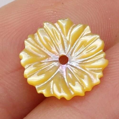 1 PC Natural Sea Water Petal-shaped Shell Loose Beads Handmade DIY Necklace Bracelet Earrings Jewelry Accessories Bead Making