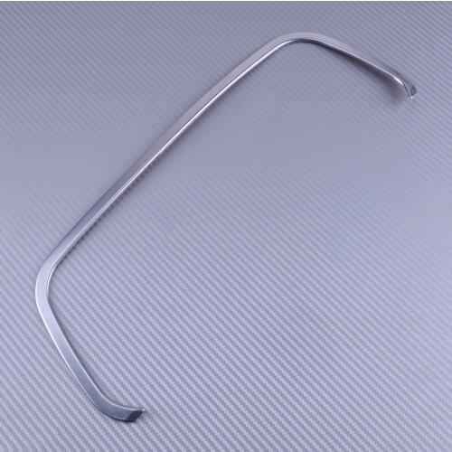 CITALL Car Auto Silver ABS Chrome Dashboard Panel Trim Strip Cover Instrument Accessories Fit For Hyundai Sonata 2015 2016 2017