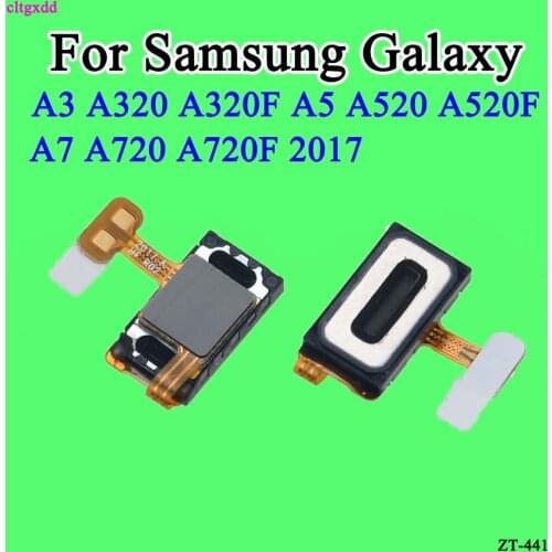 Cltgxdd For Samsung galaxy A3 A320 A320F A5 A520 A520F A7 A720 A720F 2017 Earpiece Speaker Ear Receiver Earphone Connector
