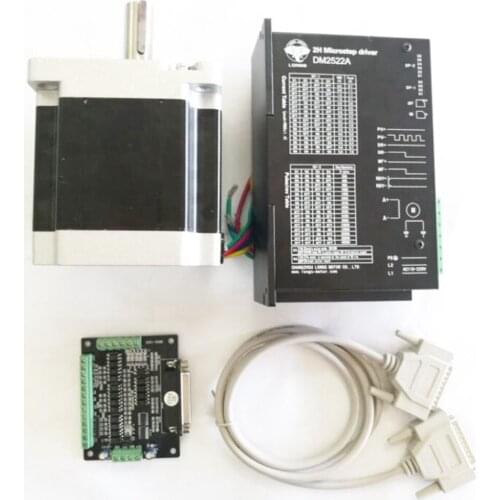 Cheap! EU Free Ship! 1Axis Nema42 Stepper Motor 42HS0460 1900 oz-in &Drivers DM2522A AC90~240V 5.0A Grind Foam Mill Cut