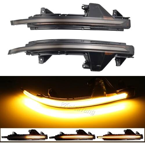 For Audi A7 S7 RS7 4G8 2010-2017 Dynamic Turn Signal Blinker Light Side Rearview Mirror Sequential Indicator Lamp