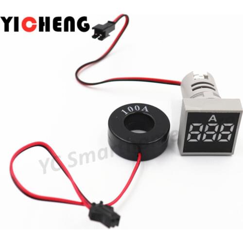 1Pcs mini indicator current display indicator 0-100A current tester