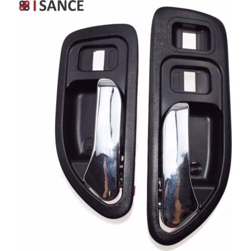 ISANCE Black Interior Inside Door Handle Front Left Right For Honda Accord 1994 1995 1996 1997