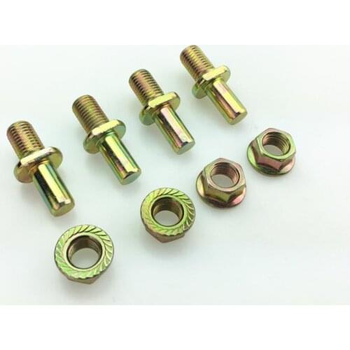 Hardware fasteners Motocross rear chain plate screw fixing nut rear tooth plate screw