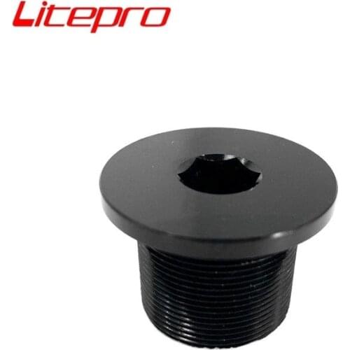 Litepro Stem Fork Installation Bolt M24 Aluminum Alloy SP8 MUP8 Folding Bike 24mm Screws for Stem Standpipe Installation