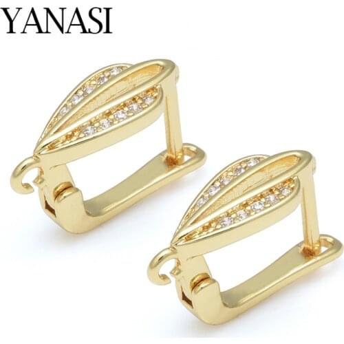 New Design Leaf Earrings Hook Accessories for Woman Jewelry Making Earrings Tassel DIY Wedding Gift Jewellery