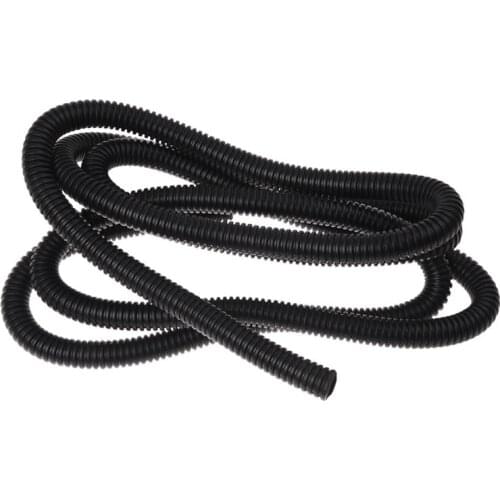 NEW-Electric Wire Protector 1/2" Dia Corrugation Tubing Pipe 6.5Ft