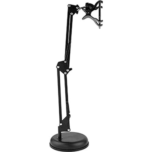 Webcam Stand, Boom Arm Stand With Base, Flexible Gooseneck, Compatible With For Logitech Webcam C922 C920E C920 C270