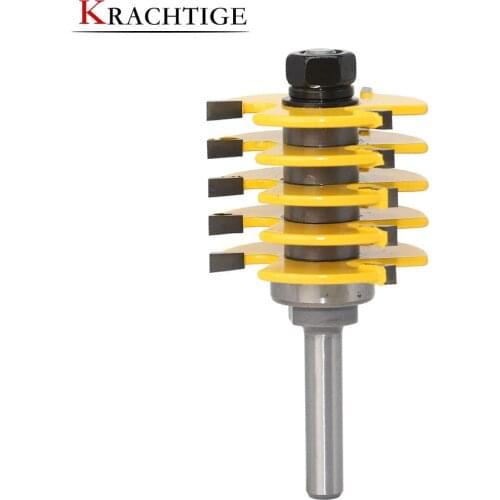 Adjustable Box & Finger Joint Router Bit Woodwork Cutter Tools -8MM Shank