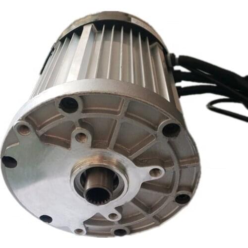 Sine Wave Motor Electric Rickshaw Brushless DC 60V 2500W For Asia market