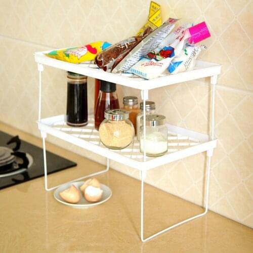 Foldable Storage Shelf Rack Home Kitchen Bathroom Holder Organizer Desk Book Shelves Debris sort out Storage Support Racks