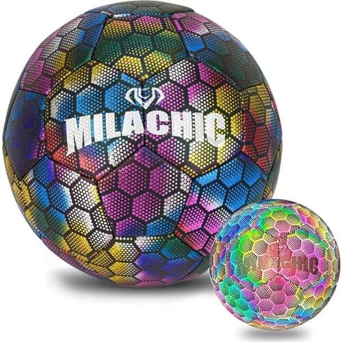 Reflective football luminous football No. 4 No. 5 luminous football training children and adults luminous football children gift